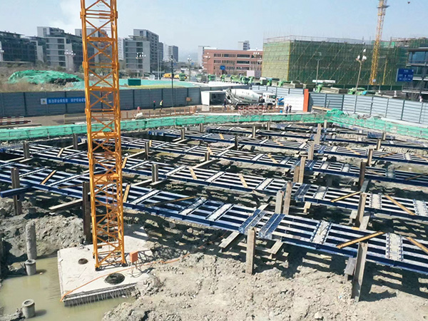 預(yù)應(yīng)力型鋼組合支撐-浙江交控城市發(fā)展有限公司舞陽街道 2021-003-1、003-2 號地塊施工(一標(biāo)段)